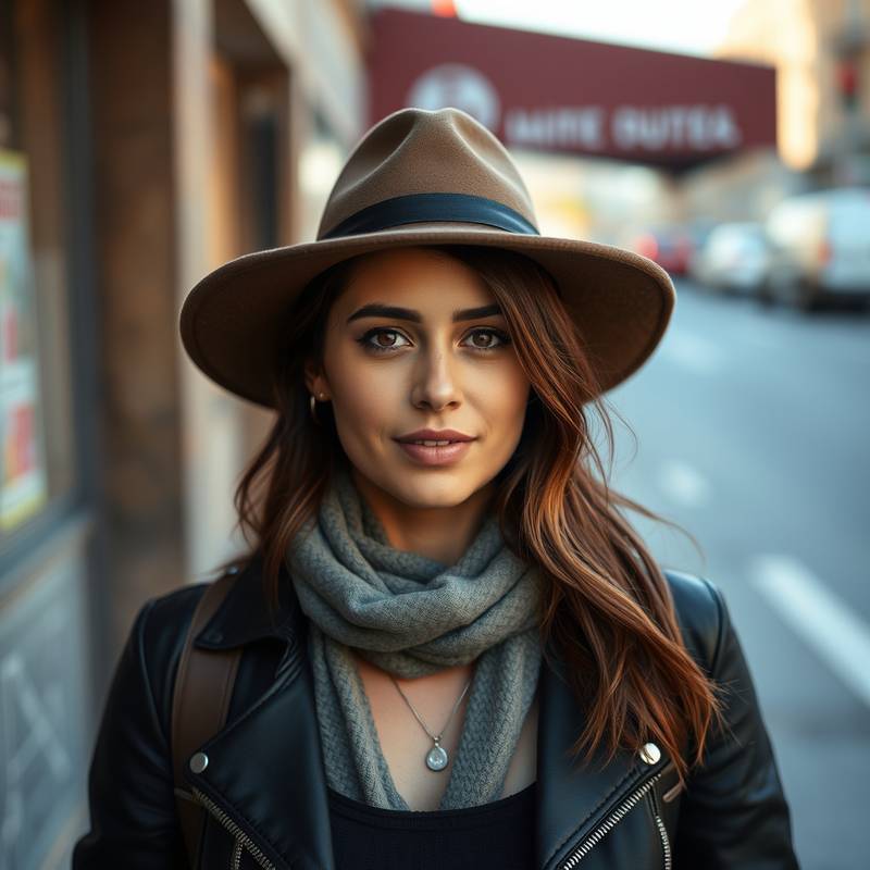 Headshot of Emily Rodriguez, a street photography guru.